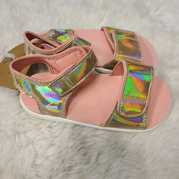 *SOLD* NEW See Kai Run Basics Sz 10 Toddler Logan T-Strap Sandals - Picture 6 of 10